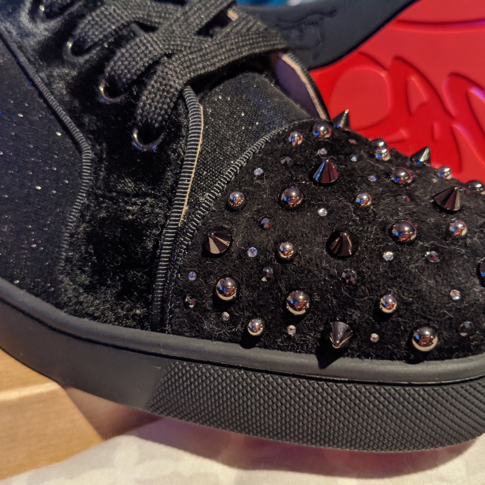 Christian Louboutin Junior Orlato Flat vv/glit